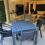 Apartment Chic 47m2, 2 Rooms, Ground Floor, Patio, 280m Croisette *
