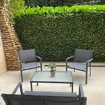 Chic 47m2, 2 Rooms, Ground Floor, Patio, 280m Croisette 戛纳