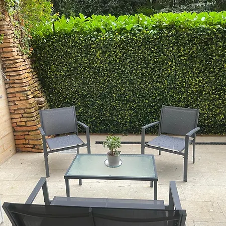 Chic 47m2, 2 Rooms, Ground Floor, Patio, 280m Croisette Cannes